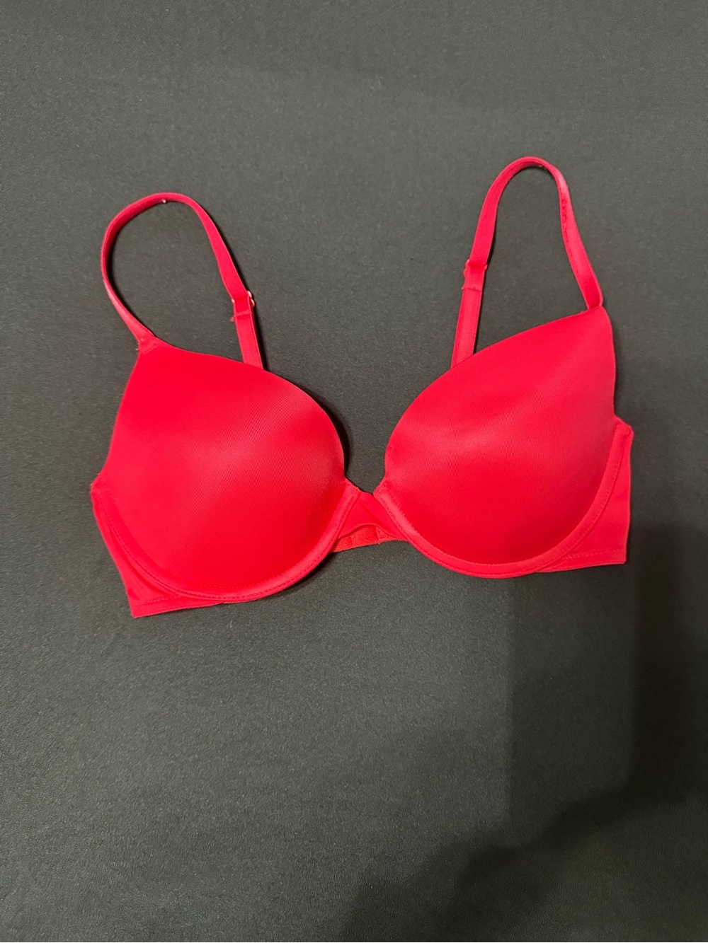 PINK Victoria's Secret Smooth Red T-Shirt Bra